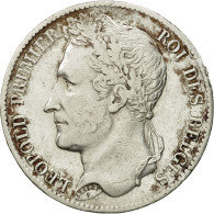 Monnaie, Belgique, Leopold I, 5 Francs, 5 Frank, 1833, TB+, Argent, KM:3.1 - 5 Francs