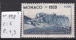 N° 198 Neuf * TB - Unused Stamps