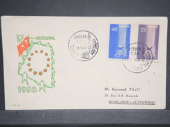 TURQUIE - Enveloppe 1 Er Jour Avrupa En 1958 - L 6423 - FDC