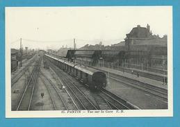 CPSM 15 - Chemin De Fer Vue Sur La Gare PANTIN 93 - Pantin