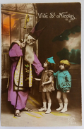 Carte Postale Ancienne Vive St. Nicolas Kiss 832 Années 1920 - Sinterklaas