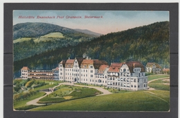 STM266  AK - KARTE STEIERMARK 1924 HEILANSTALT ENZENBACH Post Gratwein Gebraucht - Gratwein