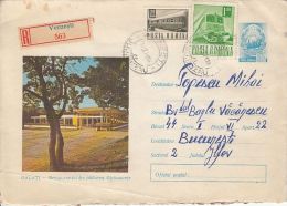 58586- GALATI GARBOAVELE RESTAURANT, TOURISM, REGISTERED COVER STATIONERY, 1971, ROMANIA - Hotel- & Gaststättengewerbe