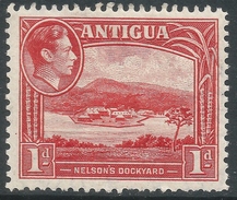 Antigua. 1938-51 KGVI. 1d MH. SG 99 - 1858-1960 Crown Colony