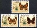 NOUVELLE CALEDONIE Papillons (Yvert N° 590+PA 265/66) Neuf Sans Charniere **. MNH - Vlinders