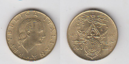 200 LIRE  - 1897-1997 - Conmemorativas