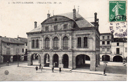 33....GIRONDE...SAINTE FOY LA GRANDE...L HOTEL DE VILLE - Altri & Non Classificati