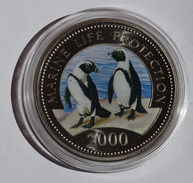 SOMALIA 2000 - 25 Shilling - Marine Life Protection - Thème Manchot Pingouin Penguin Pinguin ... - Somalie