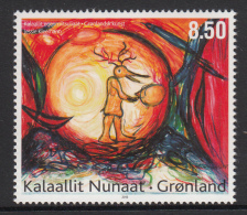 Greenland MNH 2012 Scott #611 8.50k Paintng By Jessie Kleemann - Contemporary Art - Ongebruikt