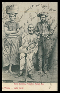 CABO VERDE - SÃO VICENTE - Maria Guidinha, Paquete E Manuel João. Carte Postale - Cap Verde