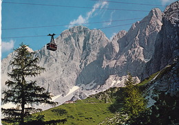 Dachstein-Südwand Mit Gondel Der Ramsauer Gletscherbahn, Gelaufen 1971 (ak0131) - Ramsau Am Dachstein