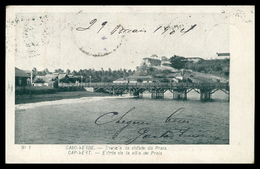 CABO VERDE -SANTIAGO -  PRAIA - Entrada Da Cidade Da Praia. ( Nº 1)  Carte Postale - Cap Verde