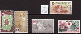 N° 822 à 826 ** TTB Gomme Parfaite - Unused Stamps