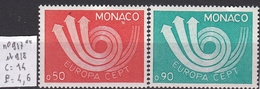 N° 917 à 918 - Unused Stamps