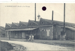 NORD - 59 - HONNECOURT - Le Tissage Avec Ouvrières - Haubourdin