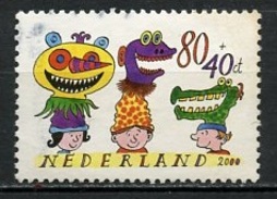 Pays Bas - Netherlands - Niederlande 2000 Y&T N°1801 - Michel N°1835 Nsg - 80c+40c 3 Visages D'enfants - Nuevos