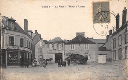 51-VERZY- LA PLACE ET L'HÔTEL D'ANVERS - Verzy