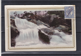 Australie - Queensland - Carte Postale De 1902  ? - Annulation Plume - Exp Vers Liège En Belgique - Chutes D'eaux - Covers & Documents