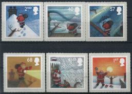 2004 Gran Bretagna,  Natale Adesivi, Serie Completa Nuova (**) - Unused Stamps