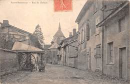 51-SAINTE-MENEHOULD- RUE DU CHÂTEAU - Sainte-Menehould