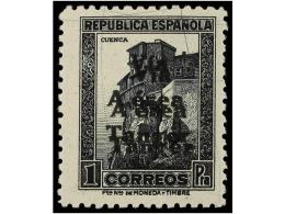 * COLONIAS ESPAÑOLAS: TANGER. Ed.137hh, 138hh. 60 Cts. Azul Y 1 Pta. Gris.... - Other & Unclassified