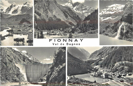 FIONNAY ET MAUVOISIN - Val De Bagnes,carte Multi-vues. - Bagnes