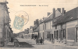 51-LA FERE-CHAMPENOISE- LA RUE CORROY - Fère-Champenoise