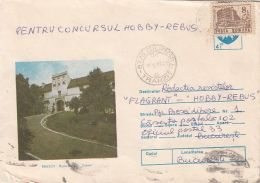 58662- BRASOV- CETATE RESTAURANT, TOURISM, COVER STATIONERY, 1993, ROMANIA - Hotel- & Gaststättengewerbe