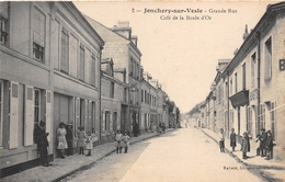 51-JONCHERY-SUR-VESLE- GRANDE RUE , CAFE DE LA BOULE D'OR - Jonchery-sur-Vesle