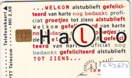 Nederland CHIP TELEFOONKAART * CRD-587 * Telecarte A PUCE PAYS-BAS * Niederlande ONGEBRUIKT * MINT - Private