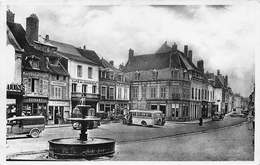 51-SUZANNE- PLACE DE LA REPUBLIQUE , LA FONTAINE - Sezanne