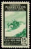 Marruecos 314 ** UPU. 1949 - Marruecos Español