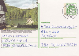 Bund, Bildpostkarte P 134 J / Bad Sachsa (ak0158) - Illustrated Postcards - Used