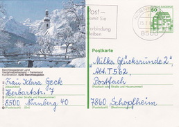 Bund, Bildpostkarte P 130 / Berchtesgaden (ak0162) - Illustrated Postcards - Used