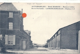 NORD - 59 - LA MADELEINE  - Automobiles René Marion - Garage Du Près Catelan - Bureaux Ateliers - La Madeleine