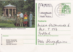 Bund, Bildpostkarte P 130 H / Bad Homburg, Elisabethenquelle (ak0165) - Illustrated Postcards - Used