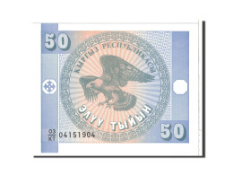 Billet, KYRGYZSTAN, 50 Tyiyn, 1993, Undated, KM:3, NEUF - Kirguistán