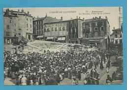 CPA 76 - Le Marché Place De La Liberté ANNONAY 07 - Annonay