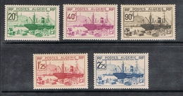 ALGERIE N°153 A 157 N* - Used Stamps