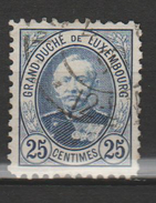 LUXEMBOURG ,N°62 "ADOLPHE 1er" - 1891 Adolphe Frontansicht