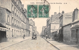 92-PUTEAUX- LA RUE DE NEUILLY - Puteaux