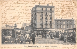 92-LEVALLOIS PERRET- LE MARCHE CHÂTEAUDUN - Levallois Perret