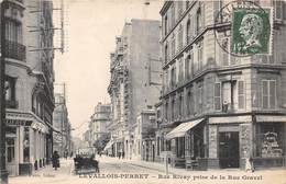 92-LEVALLOIS PERRET- RUE RIVAY PRISE DE LA RUE GRAVEL - Levallois Perret