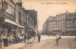 92-ASNIERES- PLACE DE LA STATION - Asnieres Sur Seine