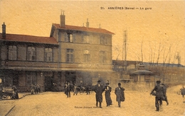 92-ASNIERES- LA GARE - Asnieres Sur Seine