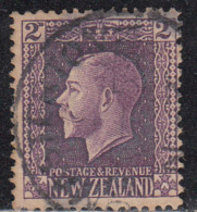 2d Used, Shades & Perferation Varities, KGV Series, 1915 Onwards, New Zealand - Usados