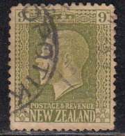 9d Used, Shades & Perferation Varities, KGV Series, 1915 Onwards, New Zealand - Usados