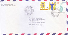 VATICANE CITY 1980 COMMER COVER TO U.S.A. - POSTED FROM CITTA DEL VATICANO - Briefe U. Dokumente