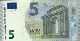 € 5 GREECE  Y001 J6 LAST POSITION  DRAGHI  UNC - 5 Euro