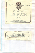 Etiquette Chateau  Le PUCH  1995  Monbazillac Cuvée Le Doyen  S C Chateau LE PUCH à Monbazillac 24 - Monbazillac